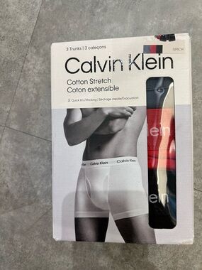 Calvin Klein Men Microfiber Stretch chromatic extensible trunk 3-pack new
